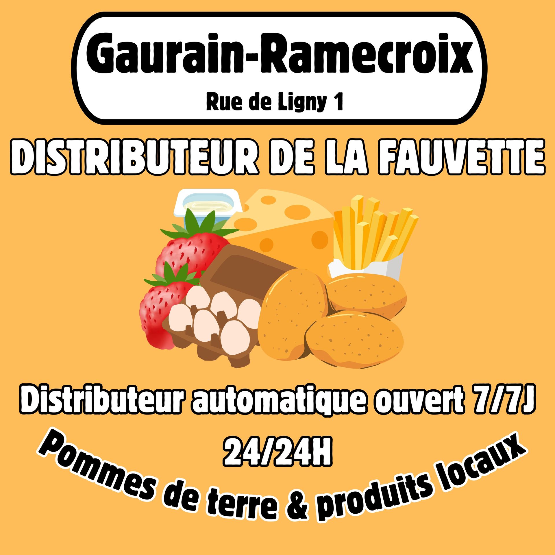 Distributeur de la Fauvette